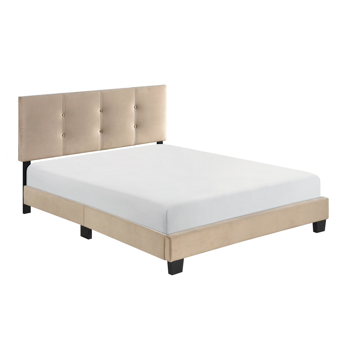 Tufted Full Bedframe + Mattress