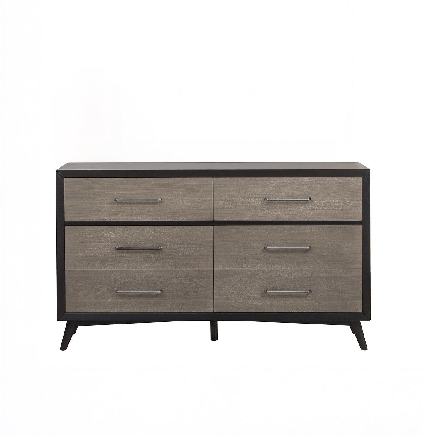 2 Tone 6 Drawer Dresser