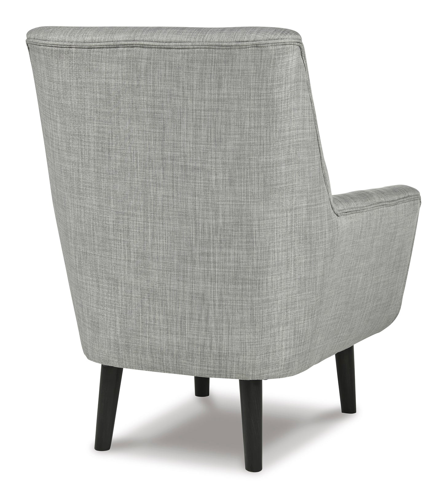Gray Upholstered Mid Century Modern Chair