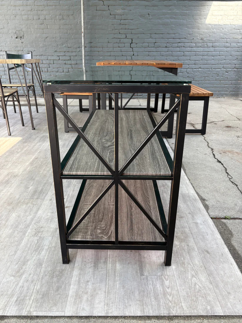 Glass Console Table