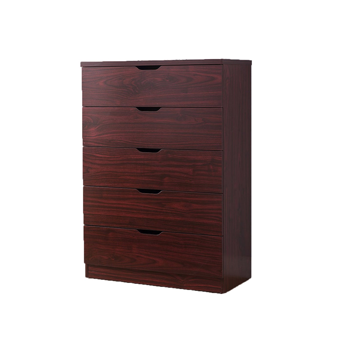 MAHOGANY 5 DRAWERS CHEST