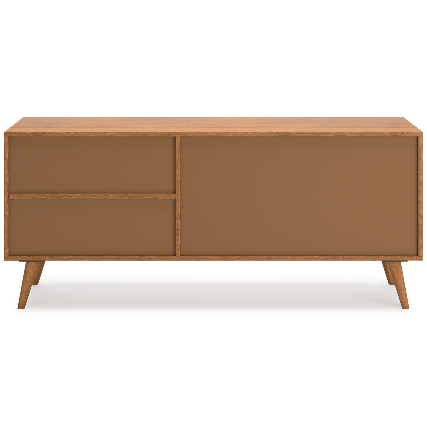 Contemporary Light Brown TV Stand
