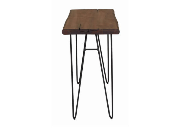 Honey Hairpin Sofa Table