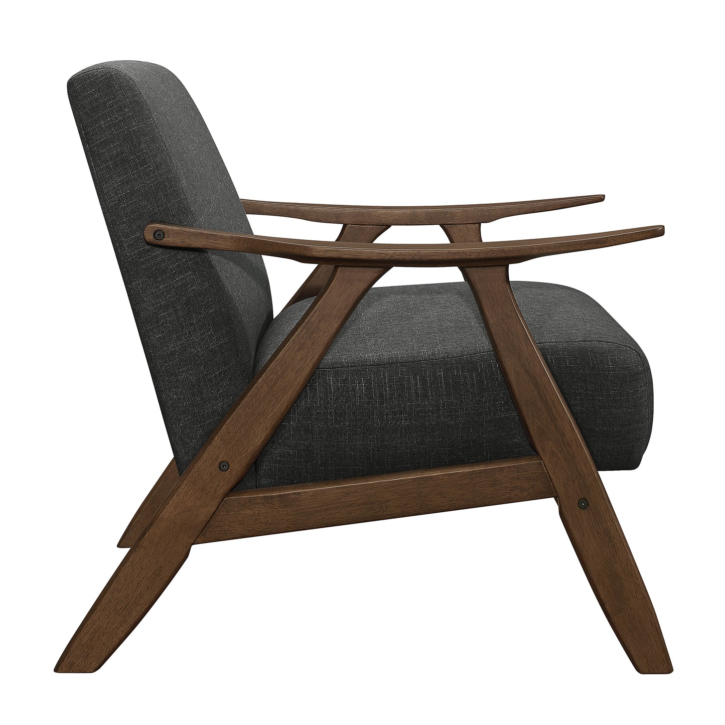 Dark Gray Accent Chair