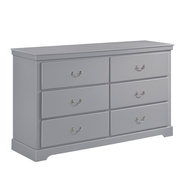 Light Gray Finish Dresser