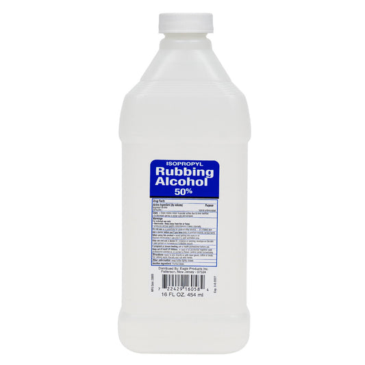 50% Rubbing Alcohol 16oz