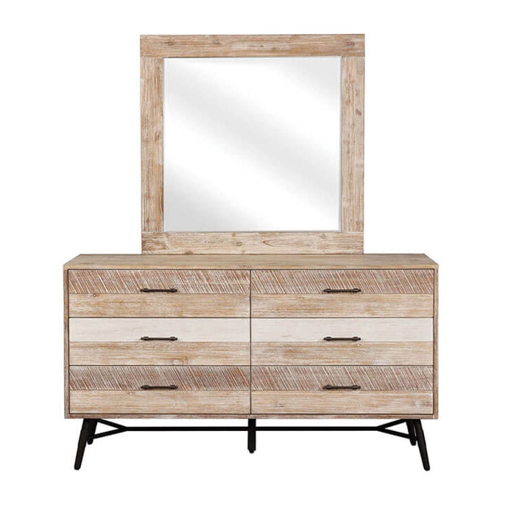 Multi-Colored Rustic Dresser