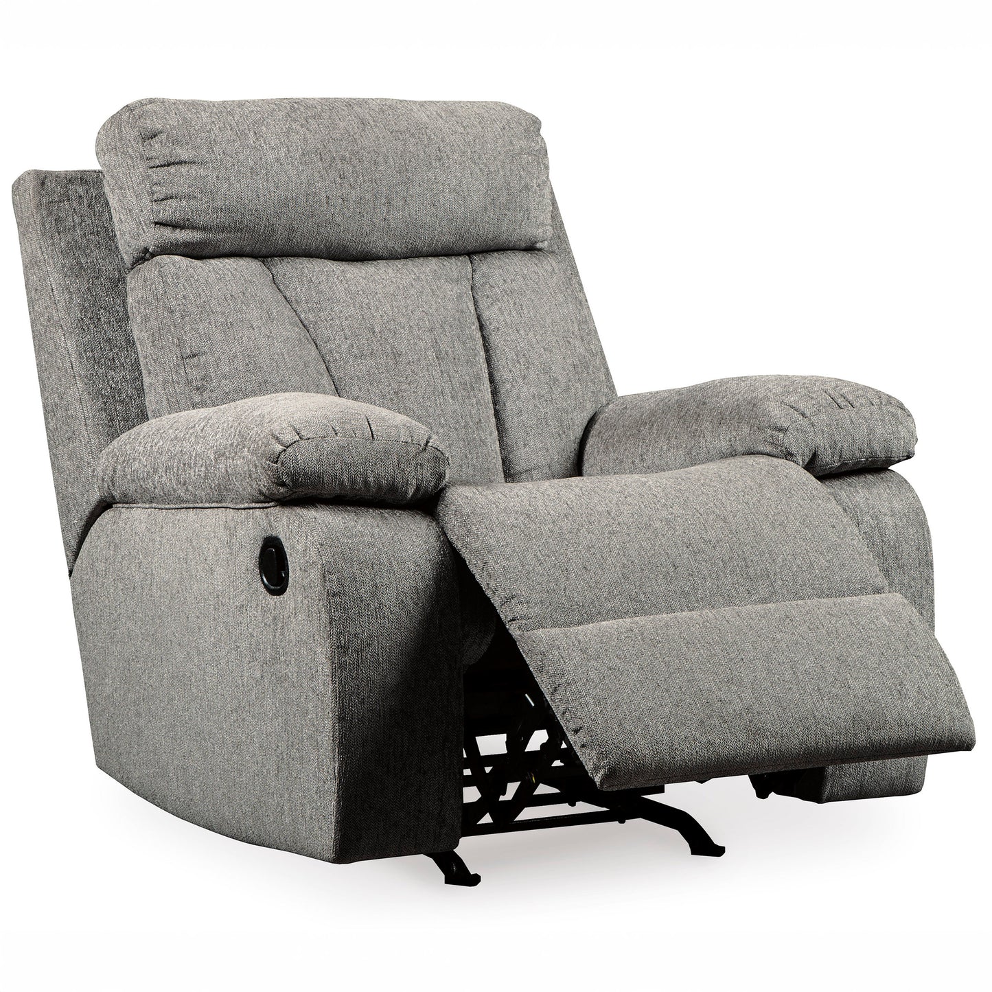Grey Rocker Recliner Chair