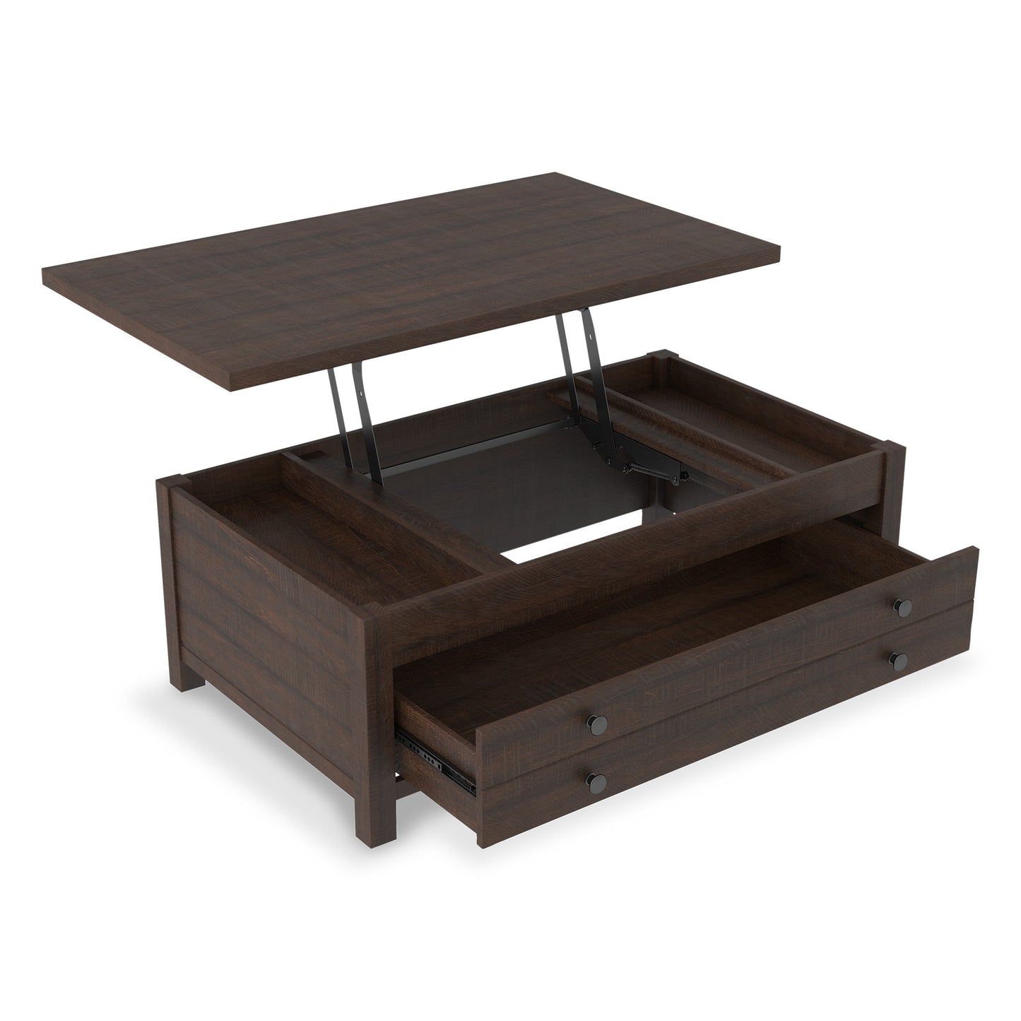 Dark Oak Lift Top Coffee Table