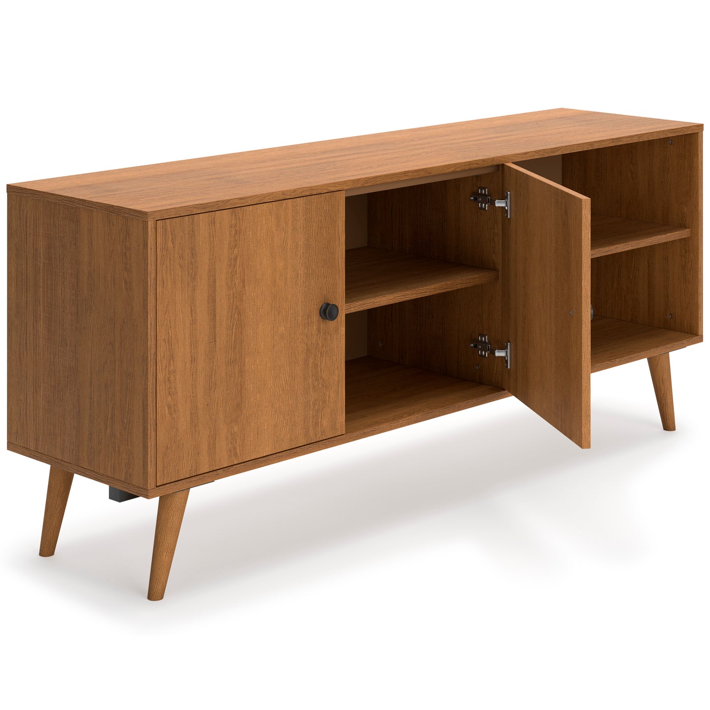 Contemporary Light Brown TV Stand