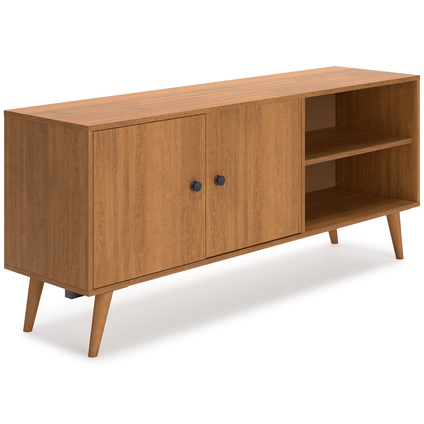 Contemporary Light Brown TV Stand
