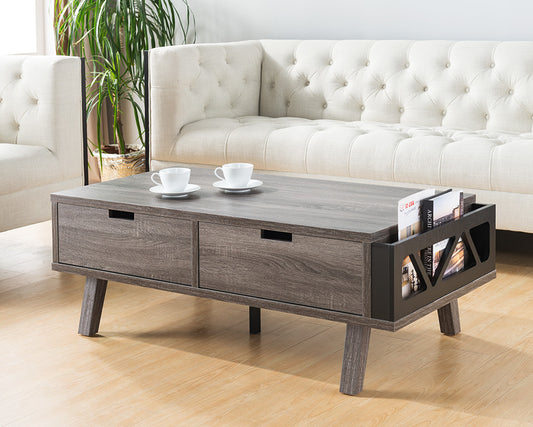 Gray Coffee Table -MDF