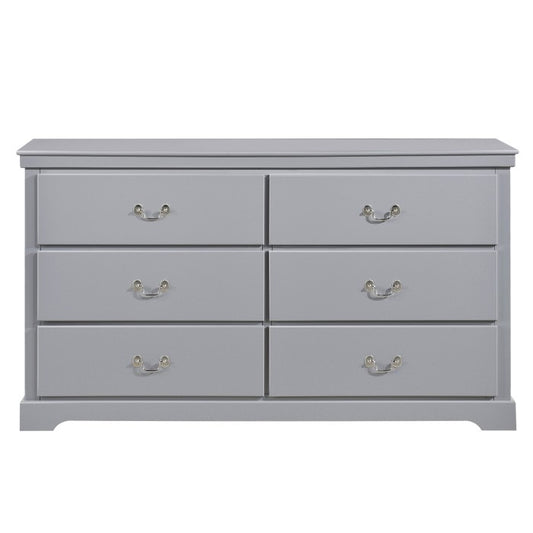 Light Gray Finish Dresser