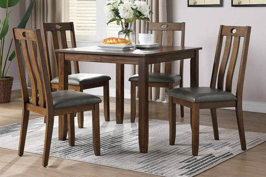 Brown 5 Pc Dining Set